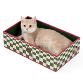Conlun caja rascador para gatos 3 capas, protege muebles y entretiene