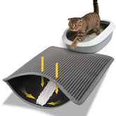 Conlun tapete atrapaarena para gatos 24x18 protege pisos y facilita limpieza