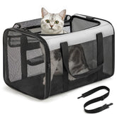 Conlun Transportin gato ventilado, ideal para viajes en avión.