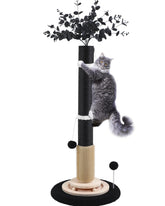 COUNER poste rascar base estable negro para gatos grandes
