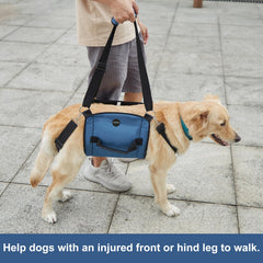 COODEO sling para rehabilitación y movilización canina en casa.