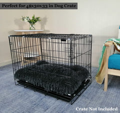 Cama Coohom Deluxe lavable a máquina, limpieza rápida para mascotas.