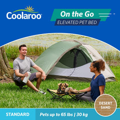 Cama de perro Coolaroo con aire 360 grados para descanso