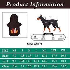 Coomour sudadera pavo prisionero para gato, cómodo y divertido para fiestas
