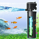 COOSPIDER filtro acuario 500GPH para circulación eficiente y agua clara.