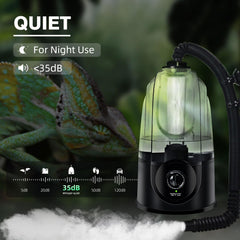 COOSPIDER neblinador, manguera ajustable para terrario, control de humedad