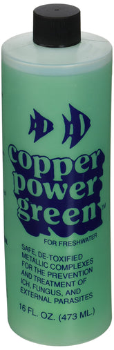 Copper Power Green – bote frontal: tratamiento para acuarios de agua dulce