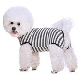 Coppthinktu Recovery Suit para perros con botones en fila, fácil de poner.