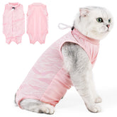Coppthinktu traje recuperación gato cirugía, diseño transpirable para mayor comodidad.