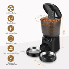 CORGOTE bebedero de agua para gatos con filtro de 4 etapas mejora la pureza.