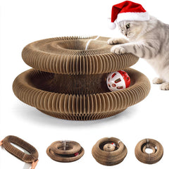 COSOWO Kitty Kurlz Organ tablero plegable para gatos, rasca sin dañar muebles