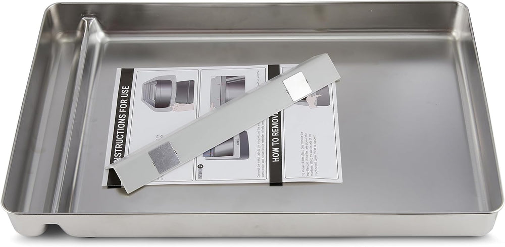 COSPARX bandeja de acero inoxidable, duradera y fácil de mantener.