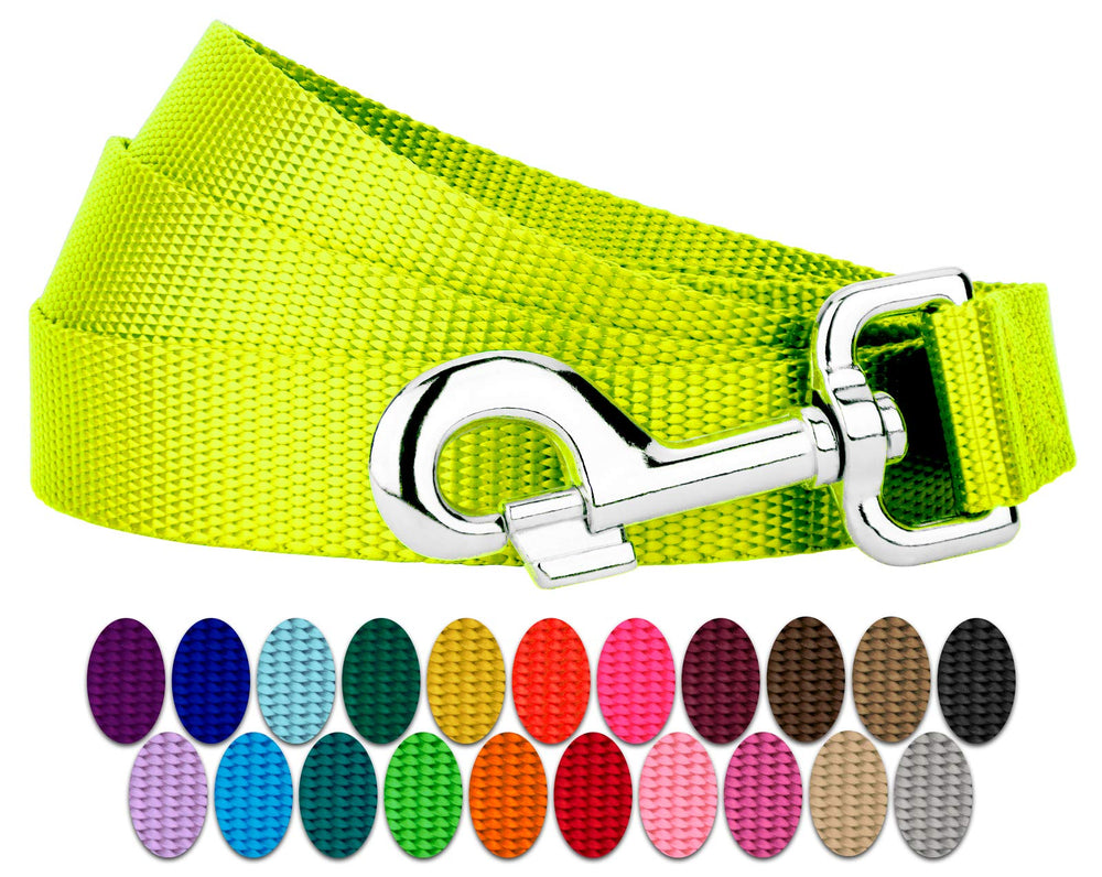 Country Brook Petz, correa amarilla, ideal para paseos diarios.