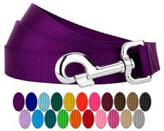 Correa Country Brook Petz para perro, nylon 1 pulgada 6 pies, morada.