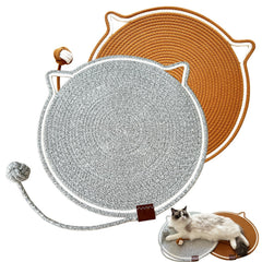 CoveCozy rascador grande de algodón natural para felinos, promueve rascar sin dañar muebles