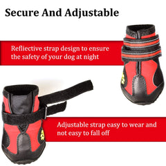 Suelas duras de CovertSafe protegen las patas en senderos rocosos.