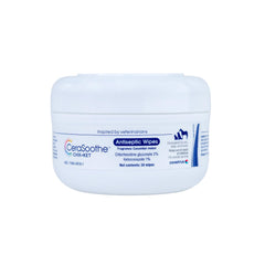 Covetrus CeraSoothe CHX+KET: a toallitas en empaque frontal para limpieza suave de la piel.
