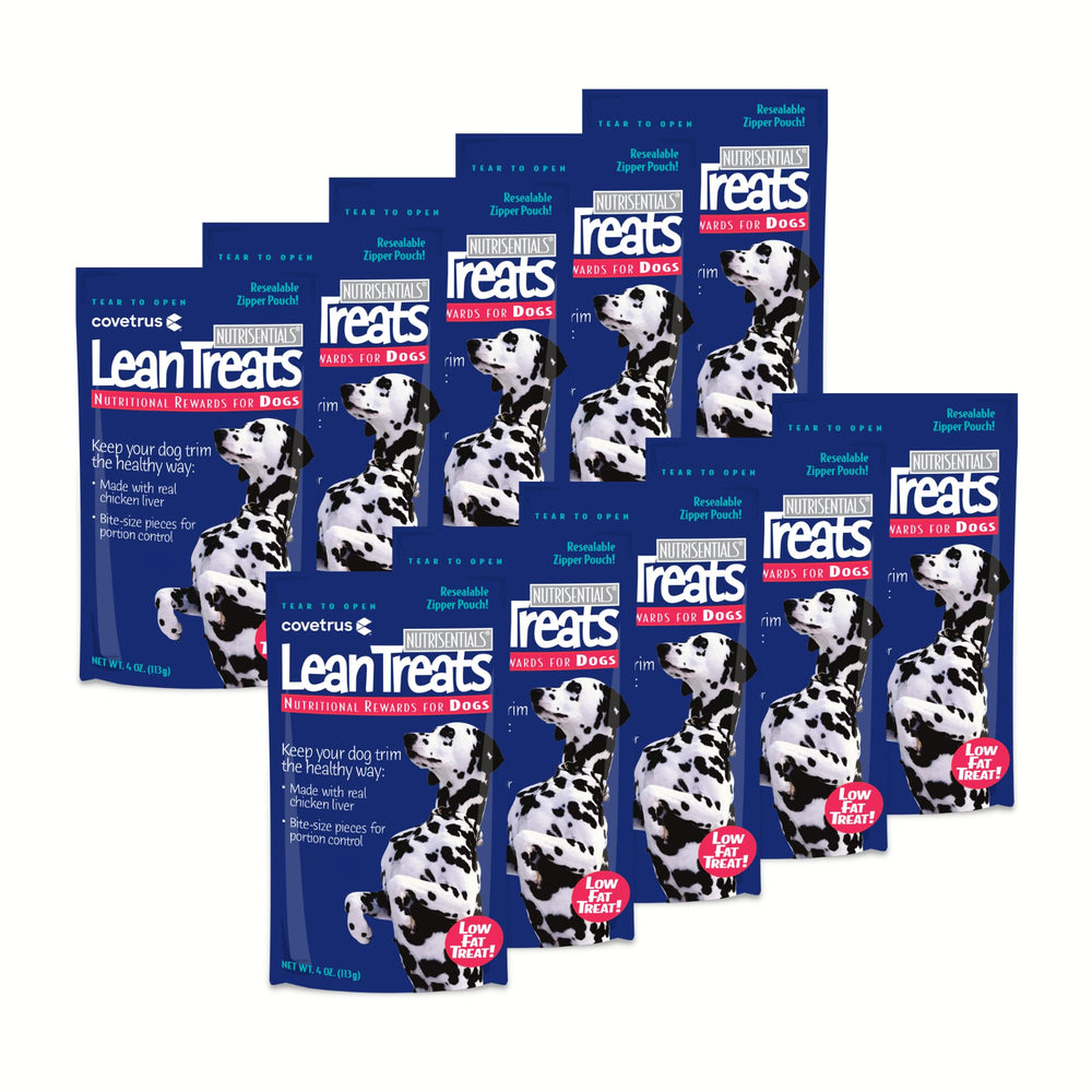 Covetrus Nutrisential Lean Treats, presentación de 10 piezas para control de porciones.