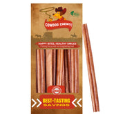 Cowdog Chews palitos de ternera sin olor para masticación prolongada.
