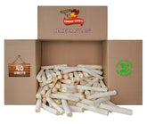 Cowdog Chews, rollo de 9-10 pulgadas para masticación natural y juego activo.