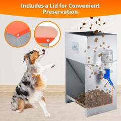 COZOFU bebedero con agua integrado para mantener al perro hidratado.
