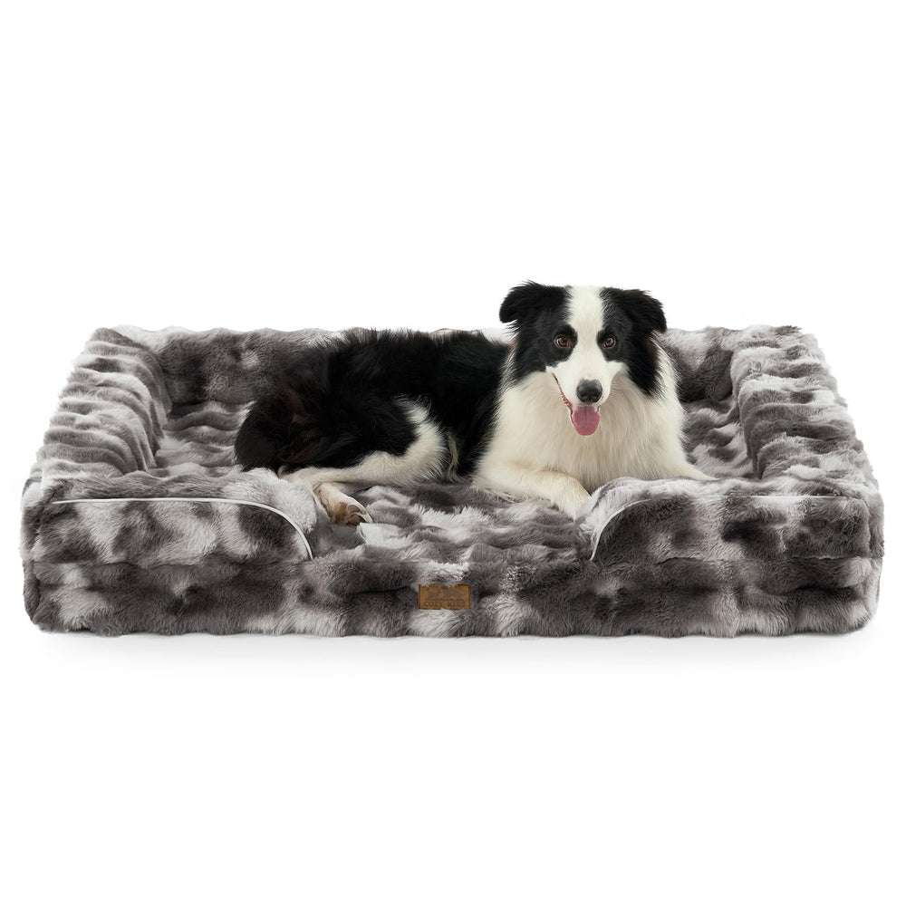 COZY KISS cama ortopédica para perros grandes, vista general del diseño cómodo