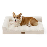 COZY KISS cama-ortopedica-perro-grande-lateral, soporte suave para articulaciones.