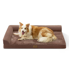 COZY KISS cama ortopédica para perros grandes, vista general con distribución de peso