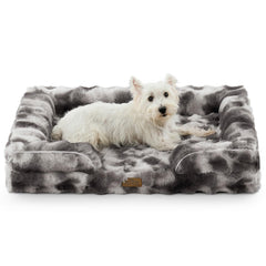 COZY KISS cama ortopedica para perro grande con soporte de espuma.