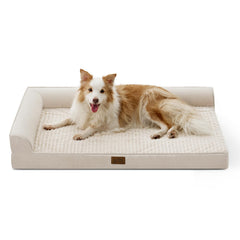 COZY KISS cama ortopédica para perros grandes, vista general, comodidad para uso diario