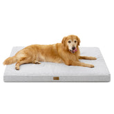 Cama ortopédica COZY KISS rectangular gigante para perros grandes, soporte cómodo para articulaciones.
