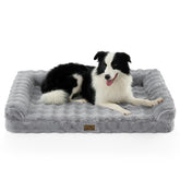 COZY KISS cama ortopédica para perros con espuma de alta densidad para soporte.