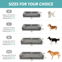 COZY KISS cama para perro pequeño con borde acolchado para mayor confort.