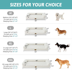 COZY KISS cama para perro pequeño con forro impermeable, protección frente a derrames.