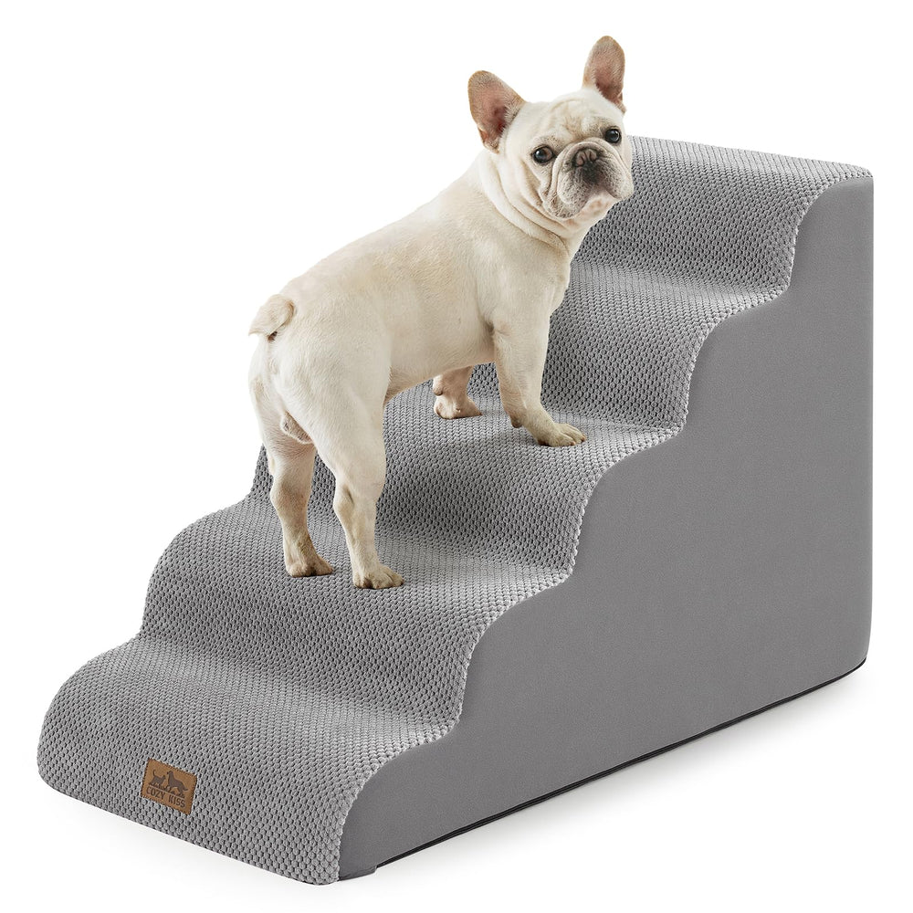 COZY KISS escalera para perro pequeno 5 peldaños facilita subir a la cama