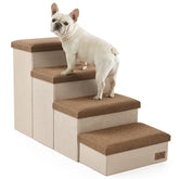 COZY KISS escaleras para perros: visión general de 4 pasos anchos para subir con seguridad