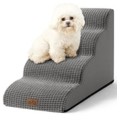 COZY KISS Escaleras para perros diminutos, curva suave para subir al sofá.