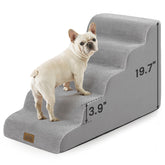 Escaleras COZY KISS para perros pequeños con 5 escalones para subir al sofá