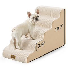 COZY KISS escaleras para perros pequeños con cinco pasos para cama y sofá