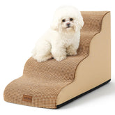COZY KISS escaleras para perros pequeños curvadas brindan apoyo cómodo.