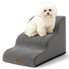 COZY KISS escaleras para perros pequeños, curvas suaves para subir al sofá.