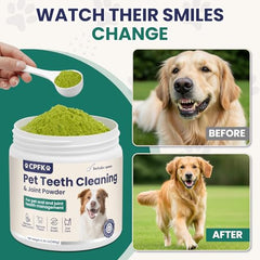 CPFK aliento más fresco para perros con polvo dental