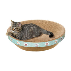 Crazy Guofan cama-rascador-gato-grande 2en1 para interior, descanso y juego.