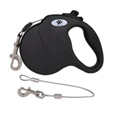CROWN PAWS Correa retráctil 16ft para paseos controlados y cómodos.