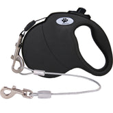 CROWN PAWS, correa retractil para perros grandes, 16 pies, ideal para paseos controlados.