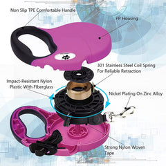 CROWN PAWS freno suave y preciso para detener al perro.