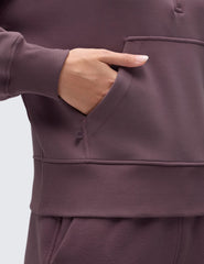 CRZ YOGA SoftAura cuello alto tipo embudo mantiene el calor