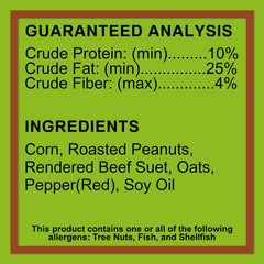 C&S Nuggets atraen aves, sabor picante que mejora la curiosidad de las aves