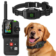 Chtoocy GPS valla para perros con collar, instalación rápida en jardín.
