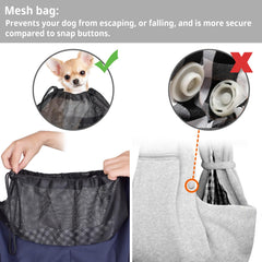 CUBY Sling: bolsillos grandes para teléfono y llaves.